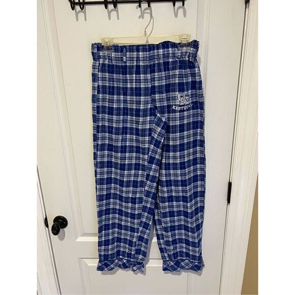 Concepts Sport Sleepwear blue plaid University of Kentucky PJ pants - Picture 1 of 6